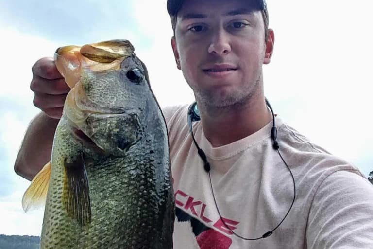 Alec Lower bass fishing
