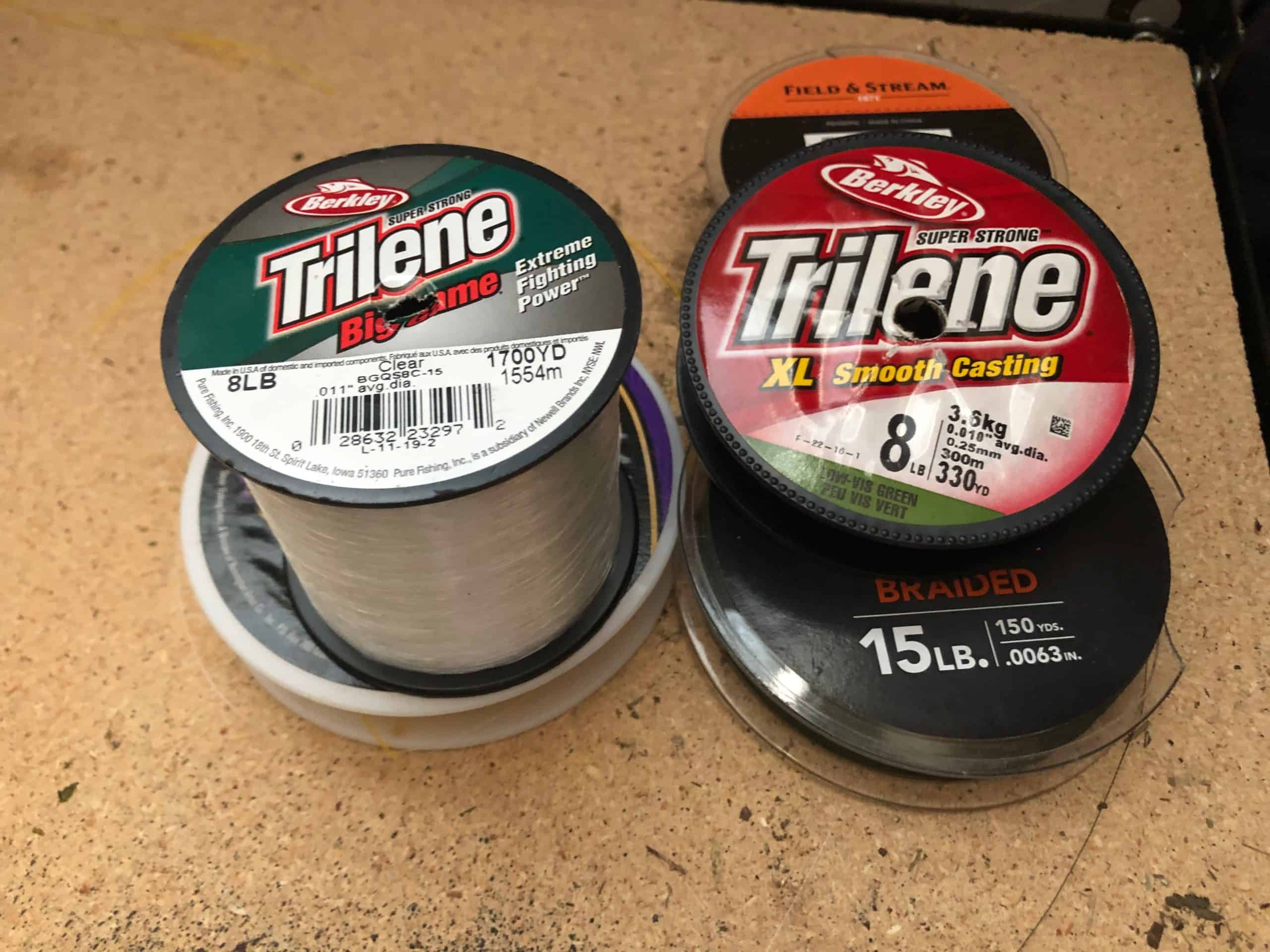 fishing line spools