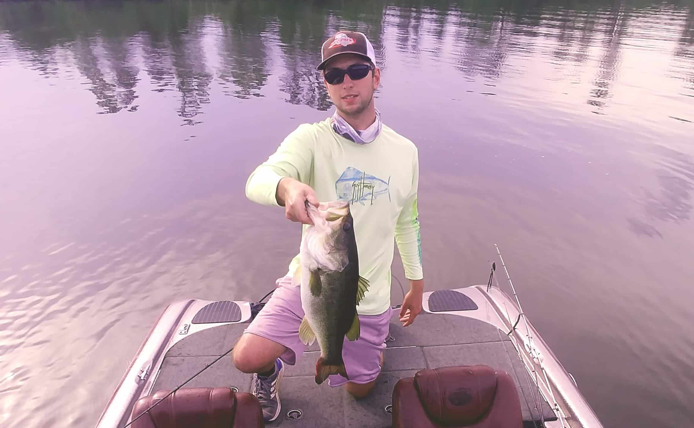 large prespawn bass